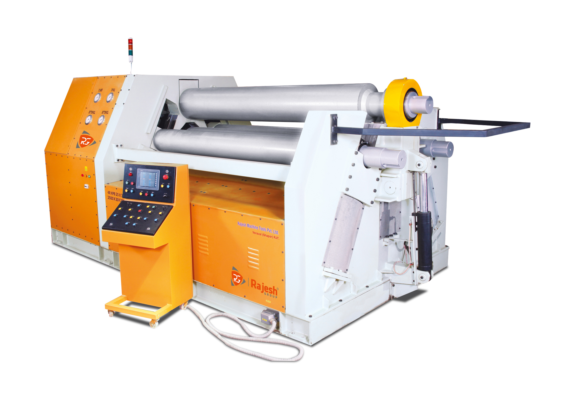 Hydraulic Plate Rolling Machine - Sheet Metal Rolling Machines Manufacturer
